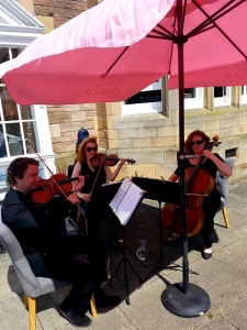 As a String Trio at Inglewood House & Spa, Alloa